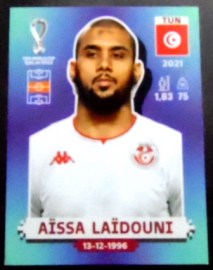 Figurinha FIFA 2022 Tunísia Aissa Laidouni