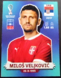Figurinha FIFA 2022 Sérvia Milos Veljkovic