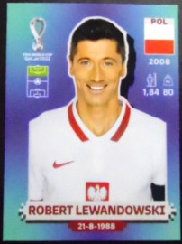 Figurinha FIFA 2022 Polônia Robert Lewandowski