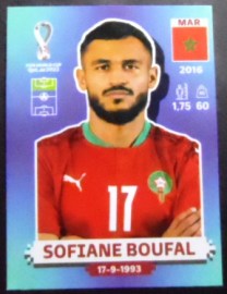 Figurinha FIFA 2022 Marrocos Sofiane Boufal
