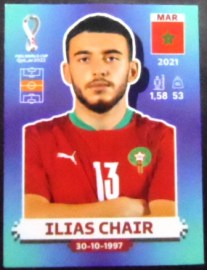 Figurinha FIFA 2022 Marrocos Ilias Chair