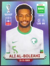 Figurinha FIFA 2022 Arábia Saudita Ali Al-Boleahi