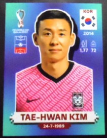 Figurinha FIFA 2022 Coréia do Sul Tae-Hwan Kim