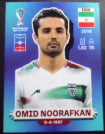 Figurinha FIFA 2022 Iran Omid Noorafkan