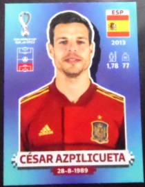 Figurinha FIFA 2022 Espanha Cesar Azpilicueta