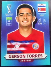 Figurinha FIFA 2022 Costa Rica Gerson Torres