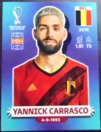 Figurinha FIFA 2022 Bélgica Yannick Carrasco