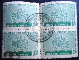 Quadra do Brasil de 1959 Centenário Observação Aérea