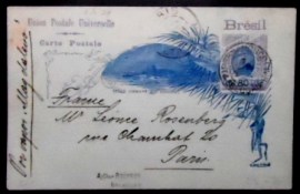 Bilhete Postal BP 50 de 1895 BP 50