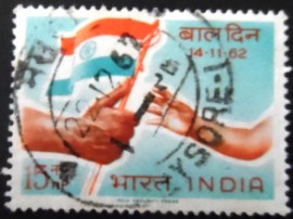 Selo postal da Índia de 1962 Children's Day 1962