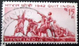 Selo postal da Índia de 1967 Quit India Movement