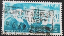 Selo postal da Índia de 1969 Ardaseer Cursetjee Wadia