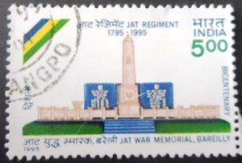 Selo postal da Índia de 1995 Bicentenary of Jat Regiments