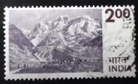 Selo postal da Índia de 1977 Himalayas
