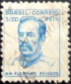 Selo postal do Brasil de 1942 Floriano Peixoto