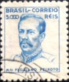 Selo postal do Brasil de 1942 Floriano Peixoto U A