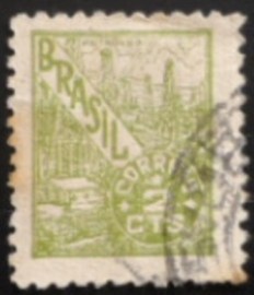 Selo postal do Brasil de 1946 Petróleo 2