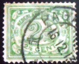 Selo postal Índias Holandesas de 1912 Type`Vurtheim`2½