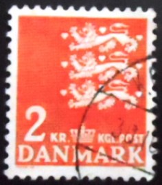 Selo postal da Dinamarca de 1947 Coat of arms 2