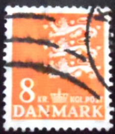 Selo postal da Dinamarca de 1979 Coat of arms
