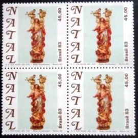 Quadra de selos postais do Brasil de 1983  N.S. dos Anjos