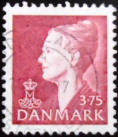 Selo postal da Dinamarca de 1997 Queen Margrethe II