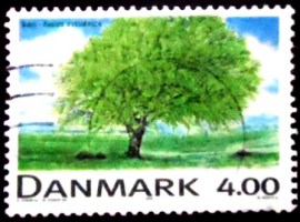 Selo postal da Dinamarca de 1999 Beech