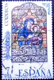 Selo postal da Espanha de 1985 Seville Cathedral