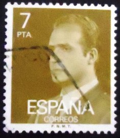 Selo postal da Espanha de 1976 King Juan Carlos I 7