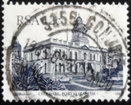 Selo postal da África do Sul de 1985 City Hall