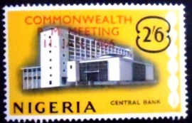 Selo postal da Nigéria de 1966 Commonwealth Prime Ministers' Meeting