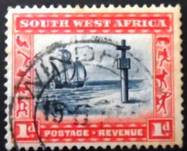 Selo postal do Sudoeste Africano de 1931 Cape Cross