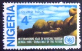 Selo postal da Nigéria de 1969 Year of African Tourism  4