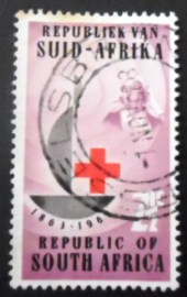 Selo postal da África do Sul de 1963 Centenary of Red Cross
