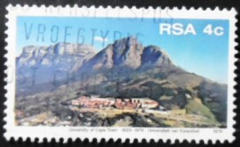 Selo postal da África do sul de 1979 University of Cape Town