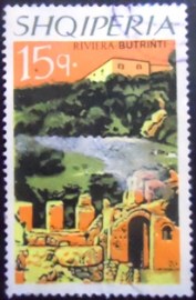 Selo postal da Albânia de 1967 Buthrotum