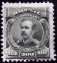 Selo postal Regular emitido no Brasil em 1906 - 141 U