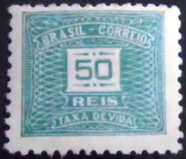 Quadra de selos Taxa Devida emitidos em 1942 - X 82 M