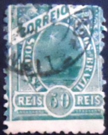Selo postal Regular emitido pelo Brasil em 1900 - 94 U