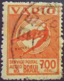Selo postal do Brasil de 1931 Varig V 20