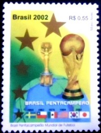 Selo postal COMEMORATIVO do Brasil de 2002 - C 2469 M