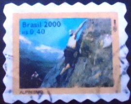 Selo postal Regular emitido no Brasil em 2000 - 788 U