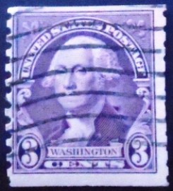 Selo postal dos Estados Unidos de 1932 George Washington 3 C
