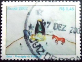 Selo postal COMEMORATIVO do Brasil de 2002 - C 2495 U