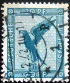 Selo postal da Alemanha Reich de 1926 Eagle on base 20