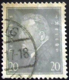 Selo postal da Alemanha Reich de 1930 Friedrich Ebert 20