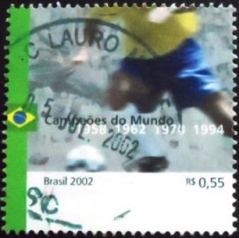 Selo postal COMEMORATIVO do Brasil de 2002 - C 2450 U