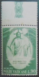 Selo postal do Vaticano de 1969 Resurrection 90