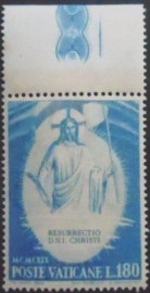Selo postal do Vaticano de 1969 Resurrection 180