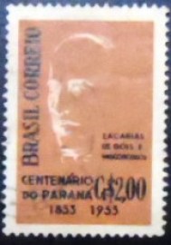 Selo posttal Comemorativo do Brasil de 1954 - C 325 U